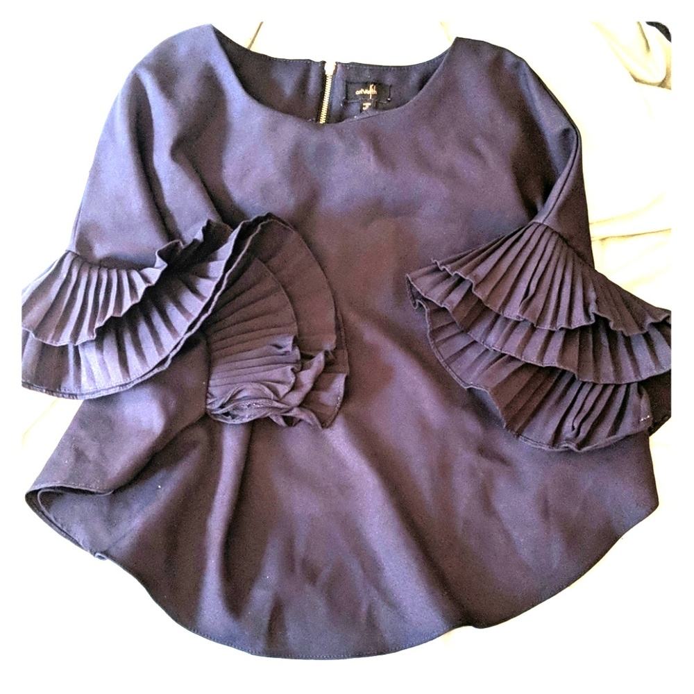Flounce shirt